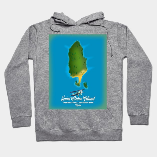 Saint Croix Island International Historic Site Hoodie by nickemporium1